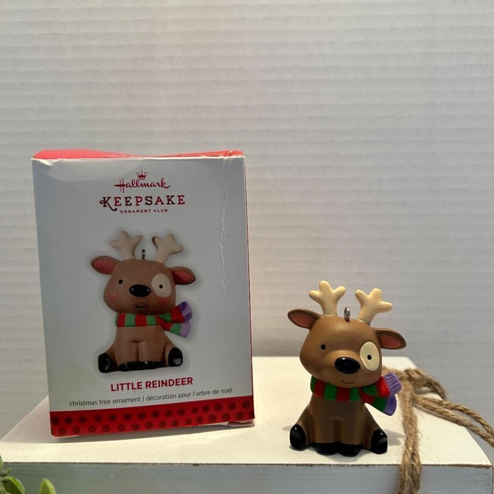 2013 Hallmark "Little Reindeer" Keepsake ornament Member Exclusive